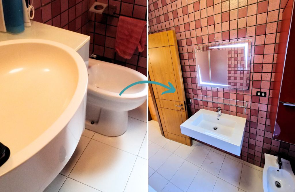 Come rimodernare il bagno in una casa in affitto senza spendere troppo | Docciatime.it trasforma da bagno in doccia in sole 6 ore