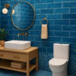 Piastrelle bagno blu mare: perché tornano di moda | Docciatime.it trasforma da bagno in doccia in sole 6 ore