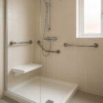 Piatto doccia con seduta integrata: comfort, misure e quando sceglierlo | Docciatime.it trasforma da bagno in doccia in sole 6 ore
